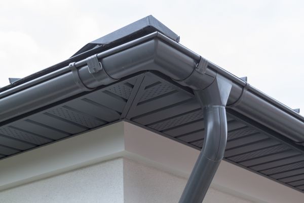 Gutter Hole Repair in Sequim
