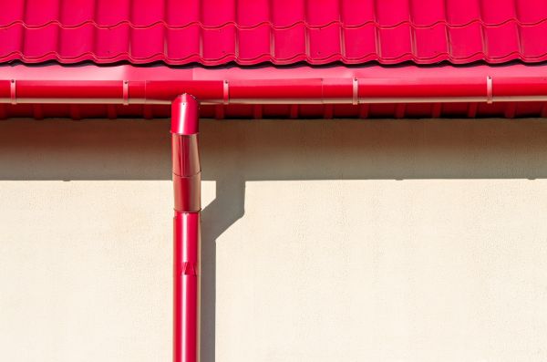 Barn Downspout Installation in Sequim