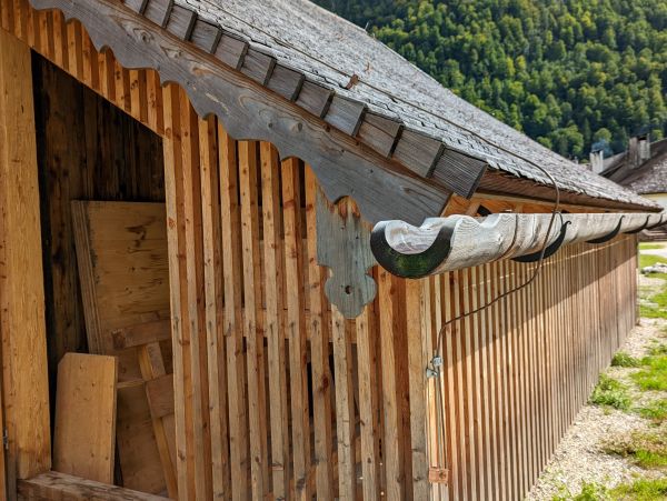 Wood Gutter Repair in Sequim