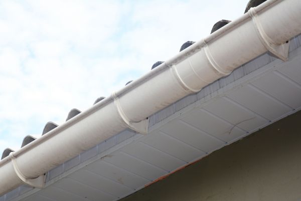 Plastic Gutter Installation in Sequim