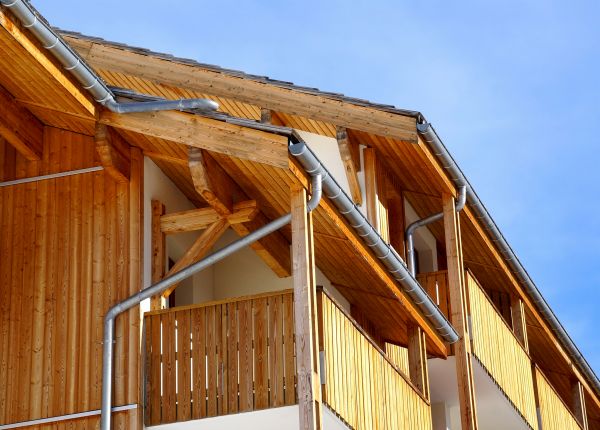 Balcony Gutter Installation in Sequim