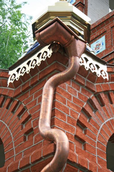 Church Downspout Installation in Sequim